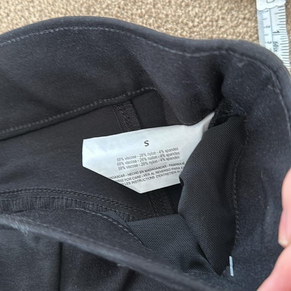 Anne Klein Tummy Control Black Ponte Pant - Picture 8 of 8